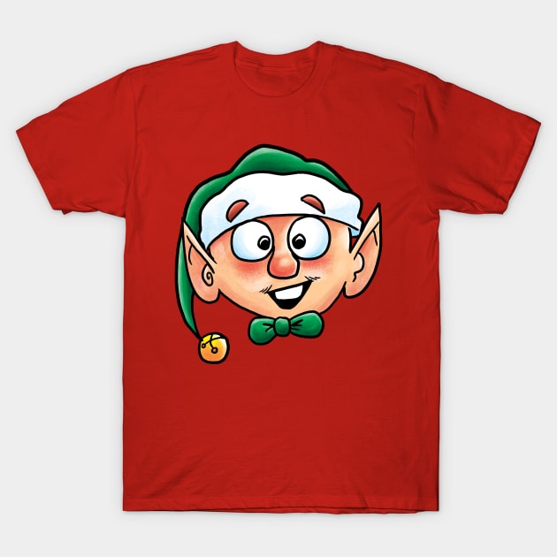 Christmas Elf T-Shirt by Grasdal